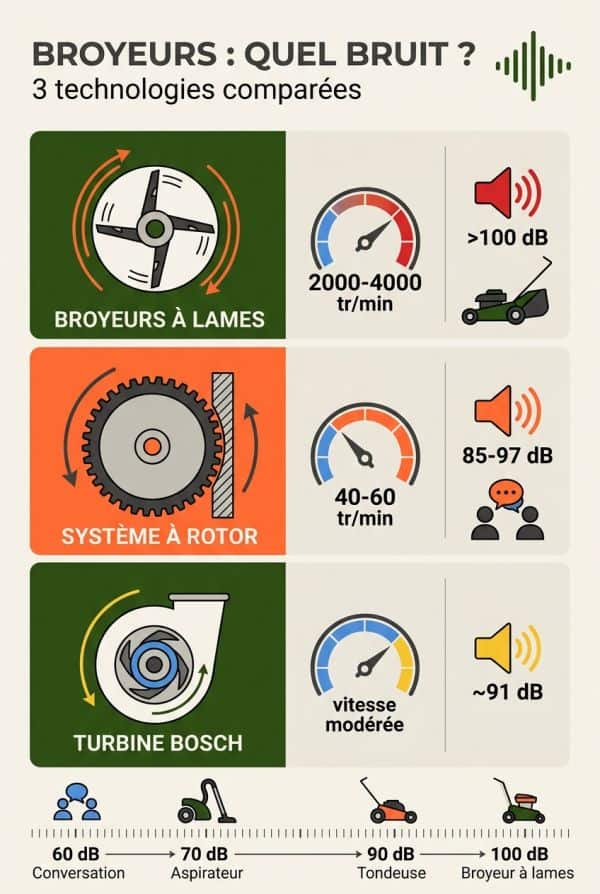 Le fonctionnement acoustique des 3 systèmes