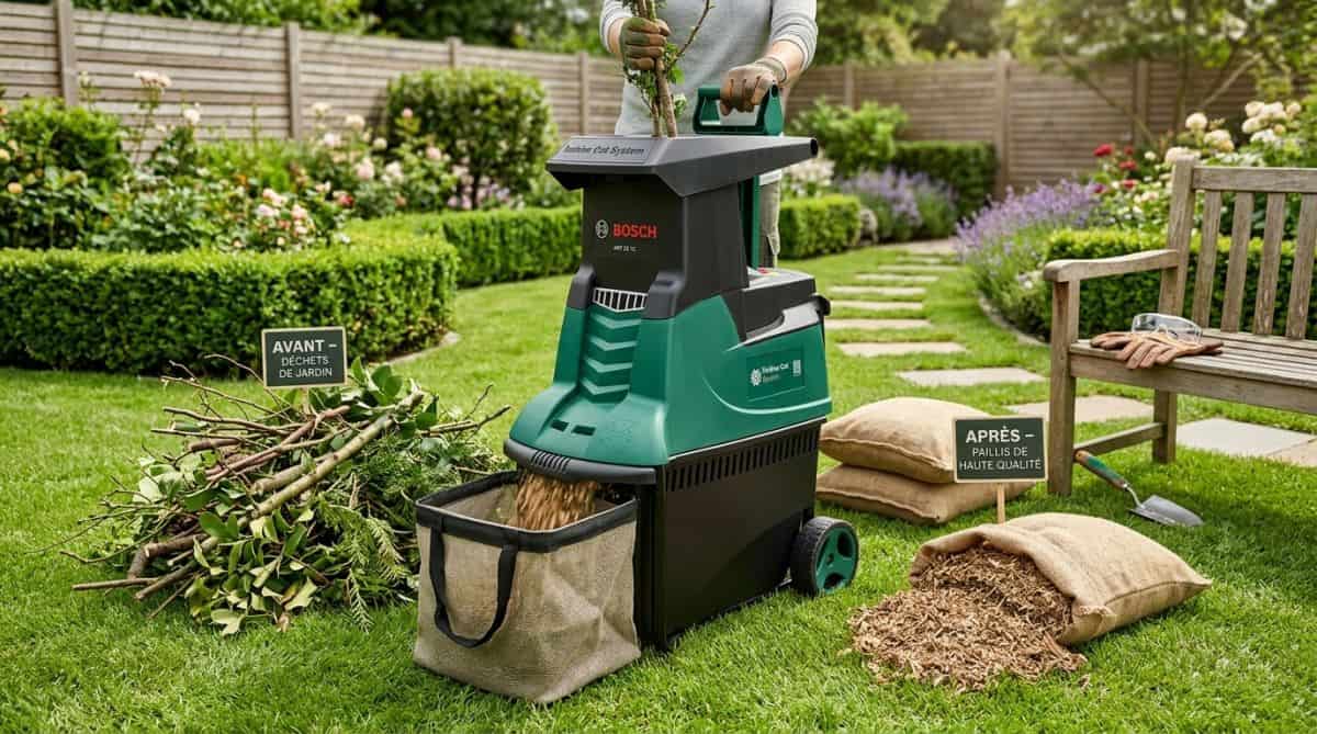 Broyeur de végétaux électrique : modèles, prix, avis