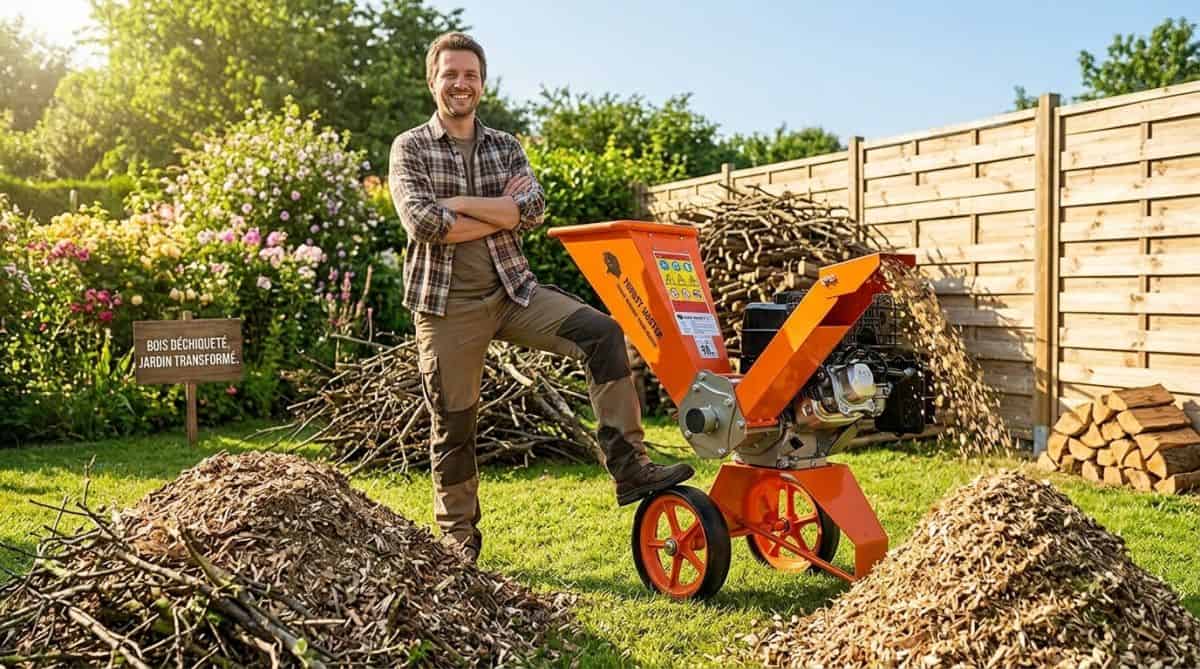 Broyeur de végétaux thermique : puissance, prix, modèles