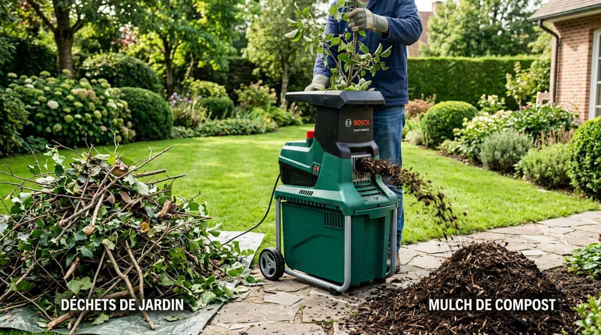 Comment choisir un broyeur de végétaux adapté à votre jardin