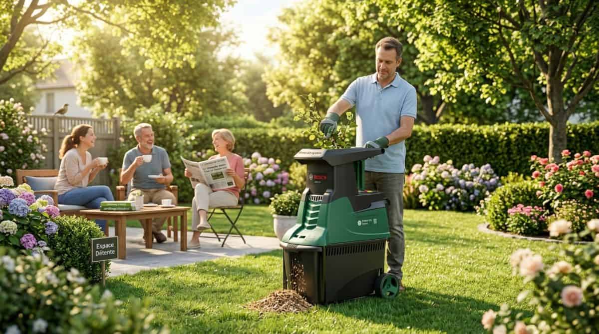 Comparatif des broyeurs de végétaux silencieux