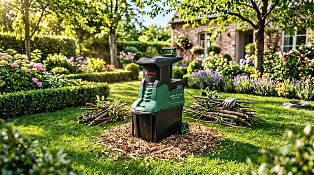 Le meilleur broyeur de végétaux électrique du moment