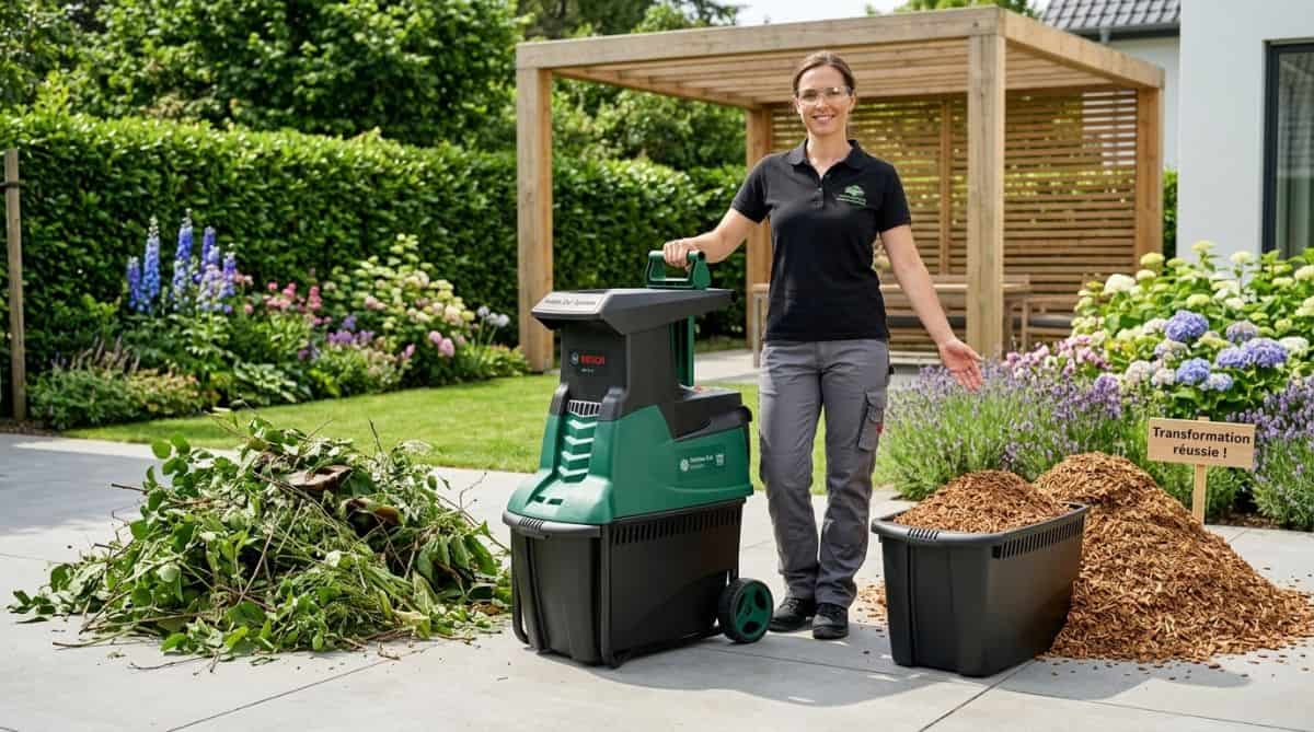 Meilleur broyeur de végétaux : notre comparatif détaillé