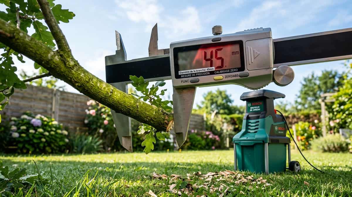 Quel diamètre de branches votre broyeur peut-il broyer